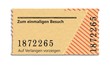 eintrittskarte 2101b