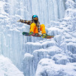 jump the waterfall of ice