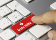 Erste Hilfe Tastatur. Finger