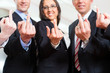 Business - group of businesspeople in office