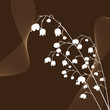 Abstract beautiful flowers creative design