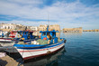 Panoramic view of Gallipoli. Puglia. Italy.
