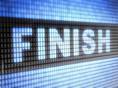 Illustration: finish finish