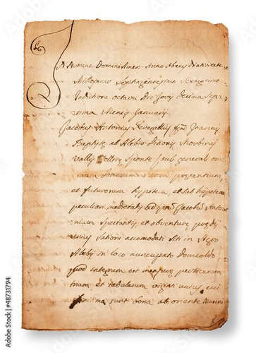 Photo: antique handwriting antique handwriting