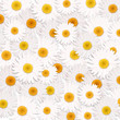 Wildflowers Background, Illust... Wildflowers Background, Illust...