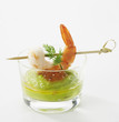 Crevette au guacamole