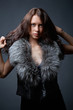 Portrait of attractive young model