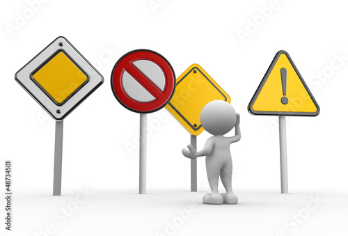 Illustration: Road sign Road sign