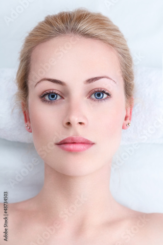Photo: Young woman in SPA Young woman in SPA