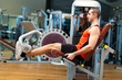 Man lifting weights