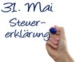 31. Mai Steuererklärung