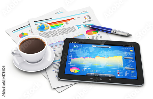 Photo: Mobility, business and finance concept Mobility, business and finance concept