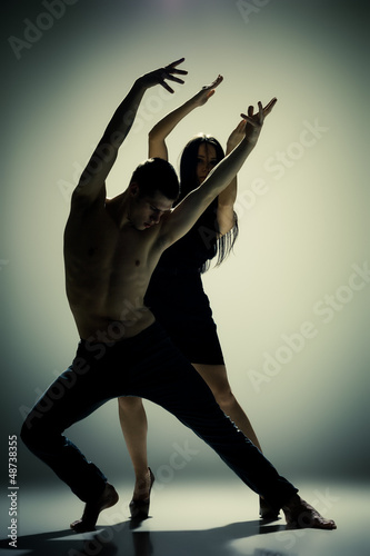 Photo: Two dancers Two dancers