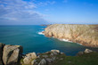 southwest coastal path lands end, Cornwall,