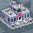 Facade valentine cafe