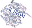 Word cloud for Activism
