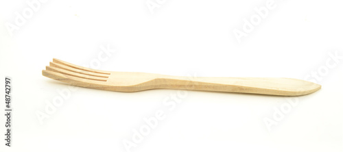 Photo: Tenedor de madera Tenedor de madera