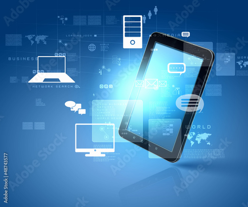 Photo: social network communication social network communication