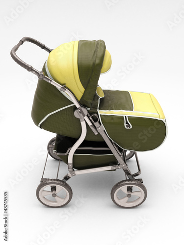 Illustration: Stroller for baby Stroller for baby