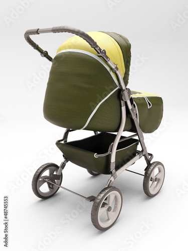 Illustration: Stroller for baby Stroller for baby