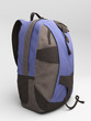 Illustration: Blue travel backpack Blue travel backpack