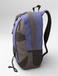 Illustration: Blue travel backpack Blue travel backpack