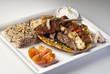 Arabic grilled meat plate.