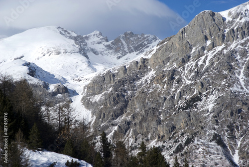 Photo: Landscape from Ligurian mountains part of Italian Alps Landscape from Ligurian mountains part of Italian Alps