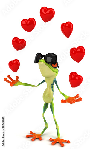 Illustration: Fun frog Fun frog