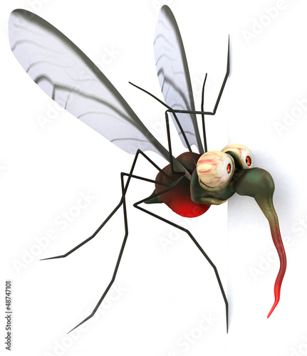 Illustration: Fun mosquito Fun mosquito