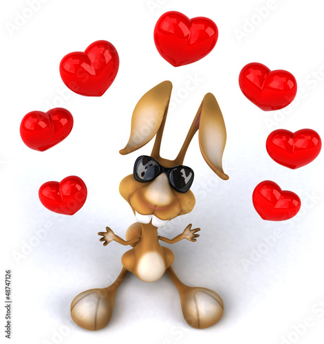 Illustration: Fun rabbit Fun rabbit