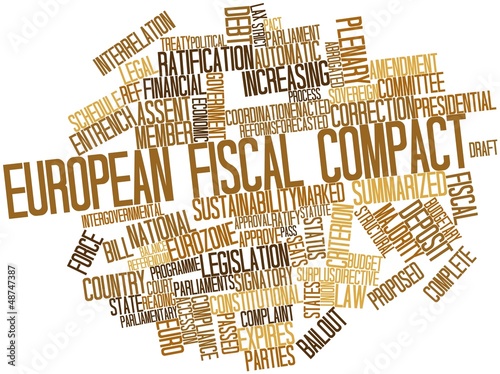 Illustration: Word cloud for European Fiscal Compact Word cloud for European Fiscal Compact