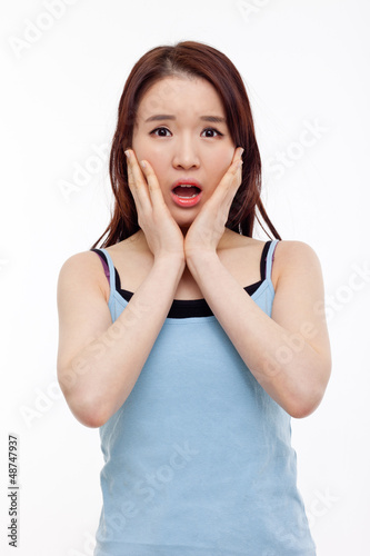 Photo: Surprised beauty woman Surprised beauty woman
