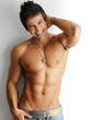 Photo : Playful hot man Playful hot man