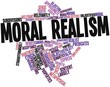 Word cloud for Moral realism