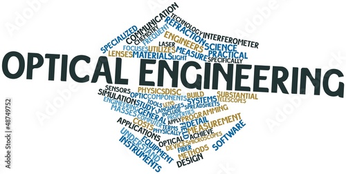 Illustration: Word cloud for Optical engineering Word cloud for Optical engineering