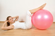 Photo: Junge Frau beim Training Junge Frau beim Training