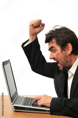Photo: Informaticien en colère Informaticien en colère