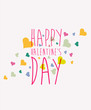 Vector: Happy Valentine's Day Happy Valentine's Day