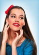 Portrait of a beautiful woman