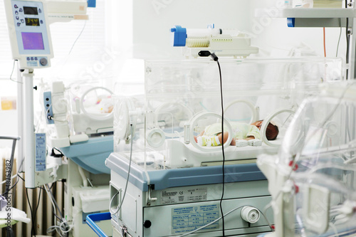 Photo: newborn baby in hospital newborn baby in hospital