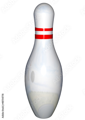 Illustration: PIN BOWLING - 3D PIN BOWLING - 3D