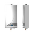 gas boiler isolated on a white background