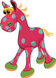 Soft toy, horse. Cartoon