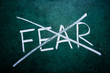 Photo: No fear concept No fear concept
