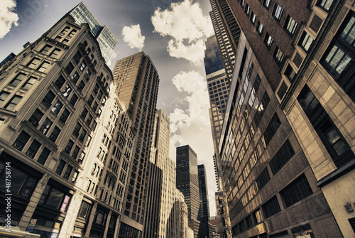 Illustration: Architecture Detail of New York City, U.S.A. Architecture Detail of New York City, U.S.A.