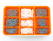 Schrauben und Dübel Box
