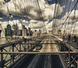 Brooklyn Bridge view, New York City