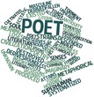 Word cloud for Poet