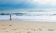 baby on the beach